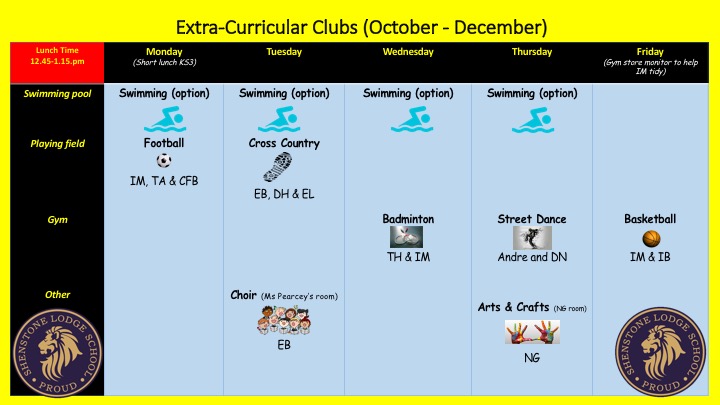 Image of Extra Curriculum Clubs